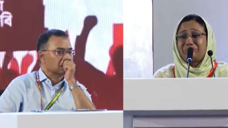 শহীদ মায়ের কান্নায় আবেগাপ্লুত প্রধানমন্ত্রী তারেক রহমান