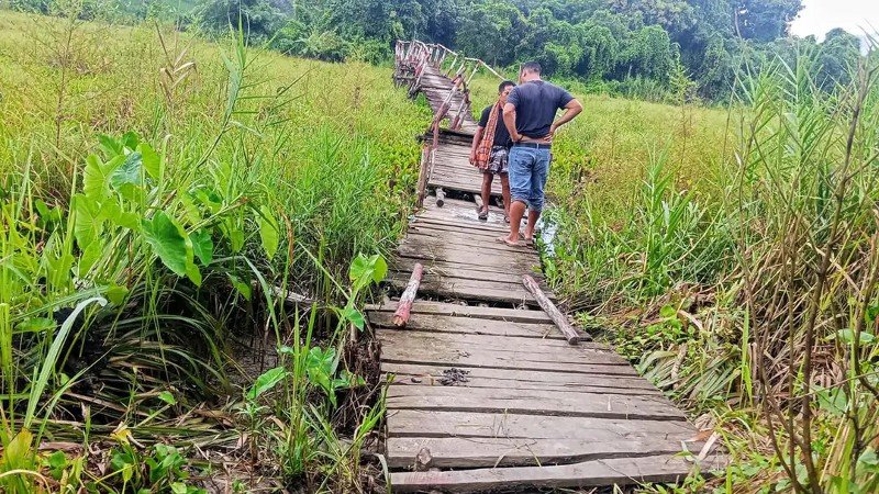 রাঙামাটিতে সেতুর অভাবে ৫ গ্রামের ৮ হাজার মানুষের দুর্ভোগ