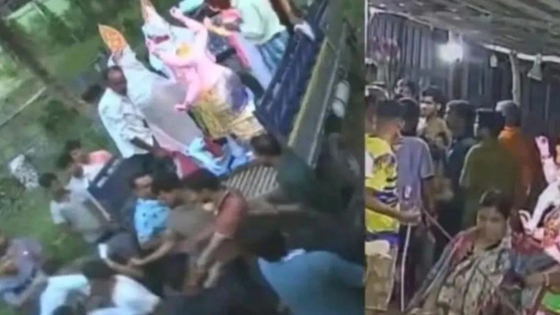 চট্টগ্রামে দুই পক্ষের হাতাহাতির ঘটনায় প্রতিমা ভাঙচুর হয়নি, দাবি পুলিশের