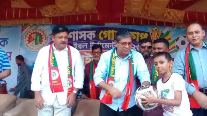 প্রশাসকের গোল্ডকাপ ফুটবলে চ্যাম্পিয়ন টঙ্গী অঞ্চল-১