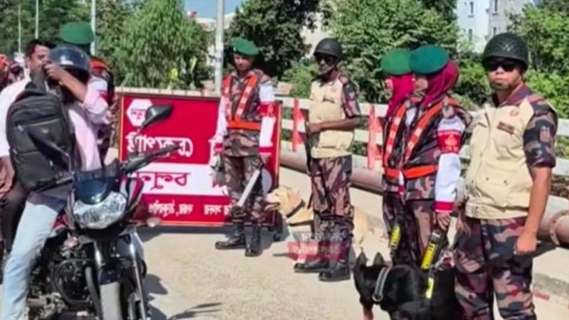 ঠাকুরগাঁও-১ আসনের উপনির্বাচনে ২১ প্লাটুন বিজিবি মোতায়েন, টহলে ড্রোন ও ডগ ইউনিট